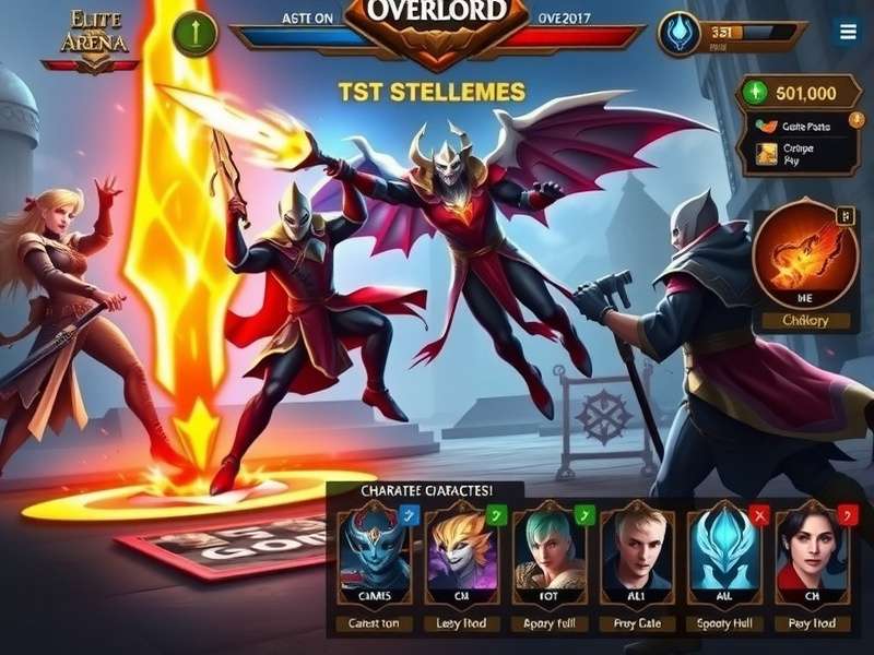 Elite Arena Overlord esports tournament in India